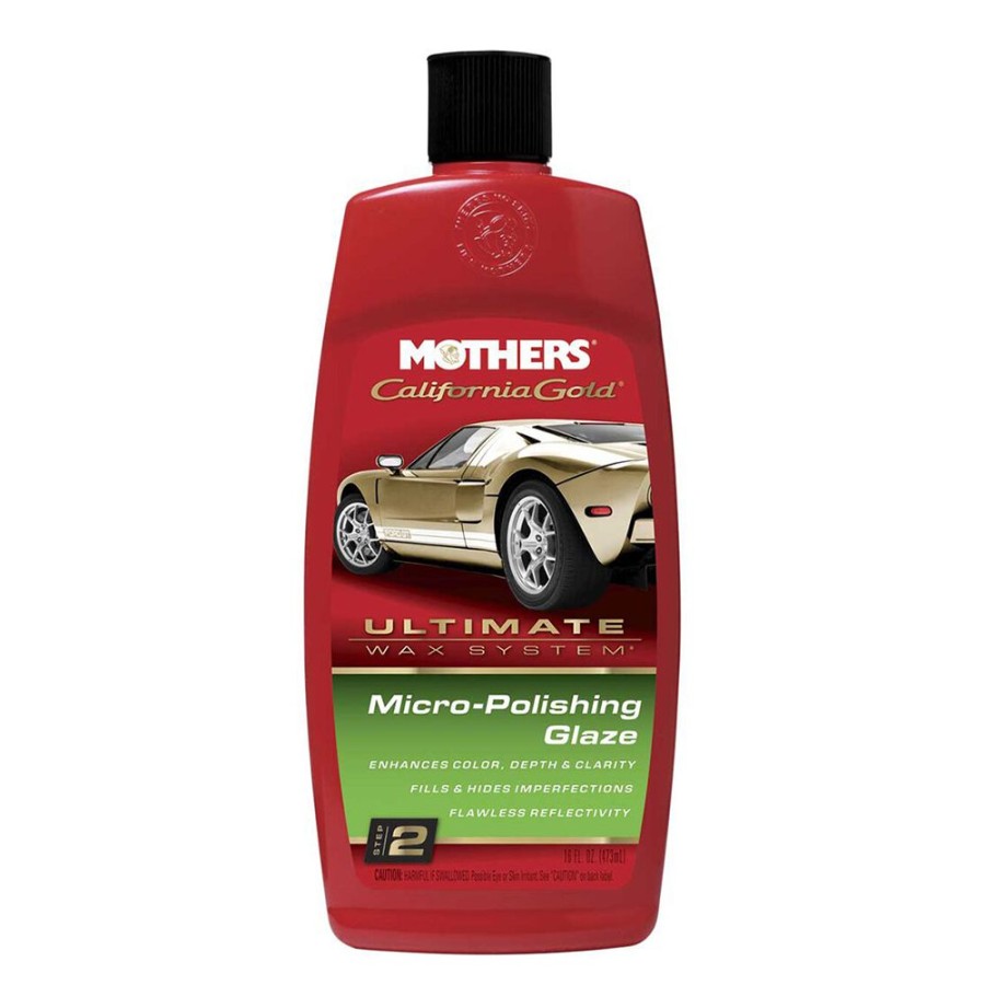 Car Care Mothers Glazes | Mothers California Gold Micro-Polishing Sealer & Glaze 473Ml Ultimate Wax Polish Paint