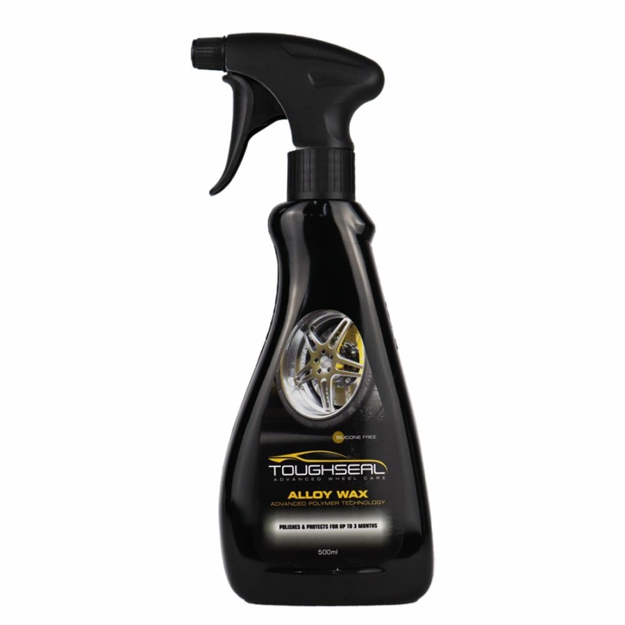 Cleaning ToughSeal Wheels & Tyres | Toughseal Alloy Wheel Wax 500Ml Advanced Polymer Technology Car Automotive