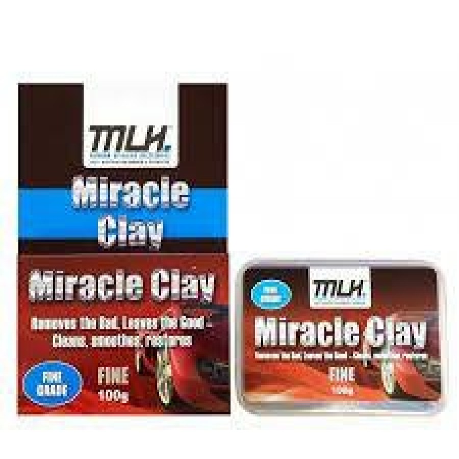 Car Care Mothers Detailing Clay | Mothers Mlh Miracle Clay Fine 100Gm Overspray Tree Sap, Bug And Bird Stains, Tar