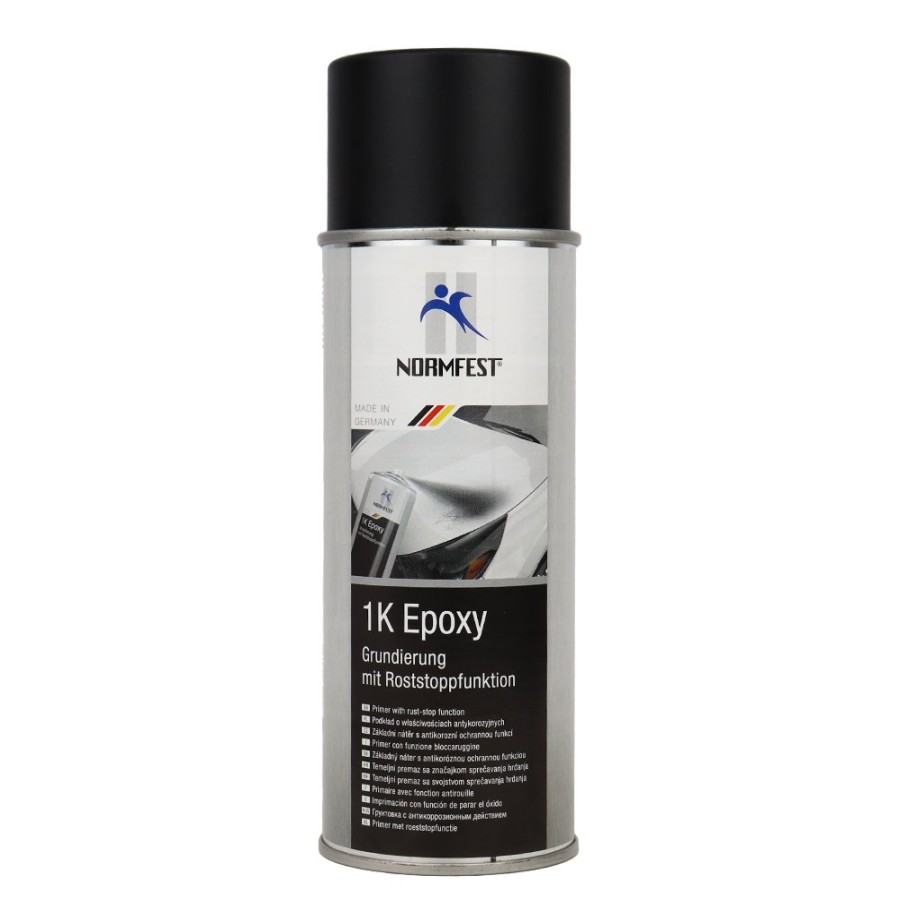 Paint Normfest Primers | Normfest 1K Epoxy Filler One-Component Primer Filler Aerosol 400Ml Black