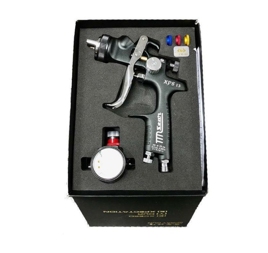 Spray Guns STAR Gravity-Fed | Star Ultra Edition Hvlp Spray Paint Gun 1.2Mm 600Ml Cup & Pps Adapter