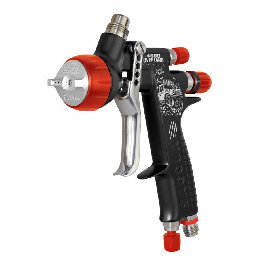 Spray Guns Sagola Gravity-Fed | Sagola Special Edition Overland Adventure 4600 Xtreme 1.2 Xl Titania Pro Spray Gun