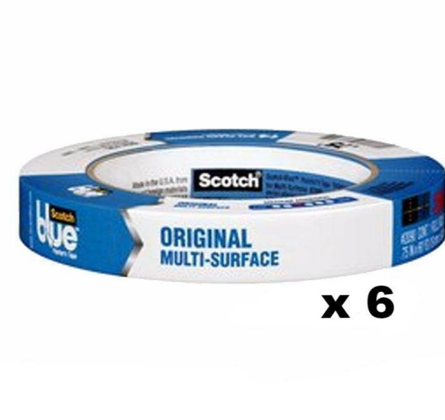 Prep & Repair 3M Masking Tape | 3M Scotch Blue Original Painter'S Masking Tape 2090 18Mm X 54.8M X 9