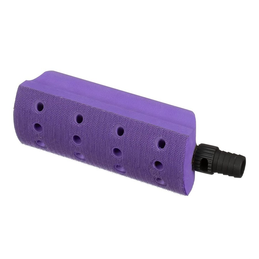 Cutting & Abrasives 3M Block Sanders | 3M 35831 Hookit Flexible Radius Sanding Block 178 X 66Mm Dust Free Vacuum Purple