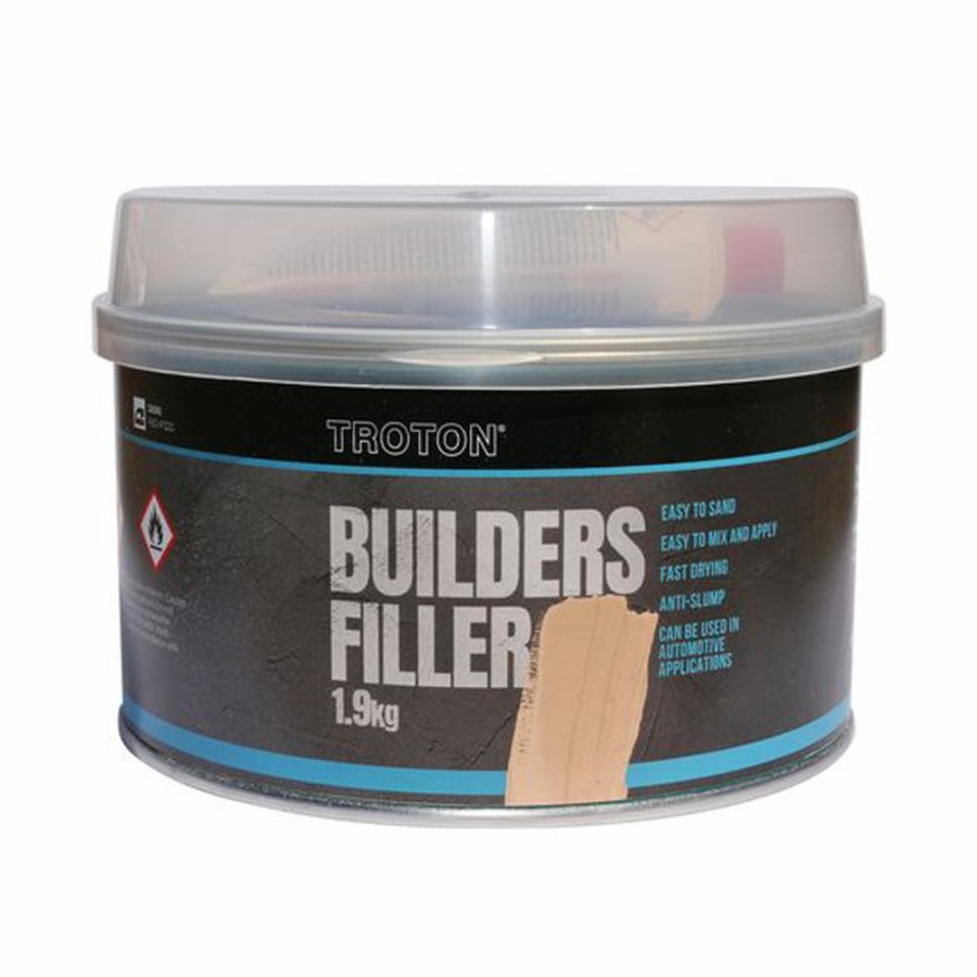 Prep & Repair Troton Lightweight Fillers | Troton Builders Multi Purpose Filler 1.9Kg Trade Quality Bog Putty