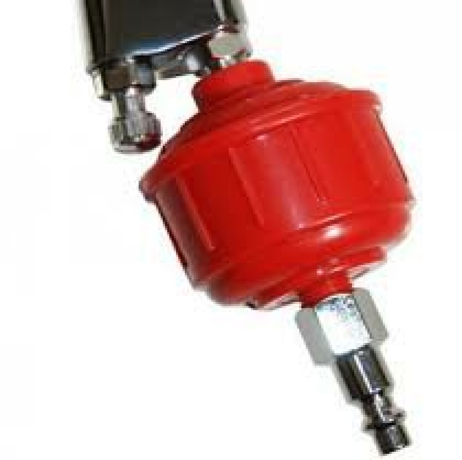 Spray Guns Velocity Water Separators | Velocity Spray Gun Water Filter Disposable Red