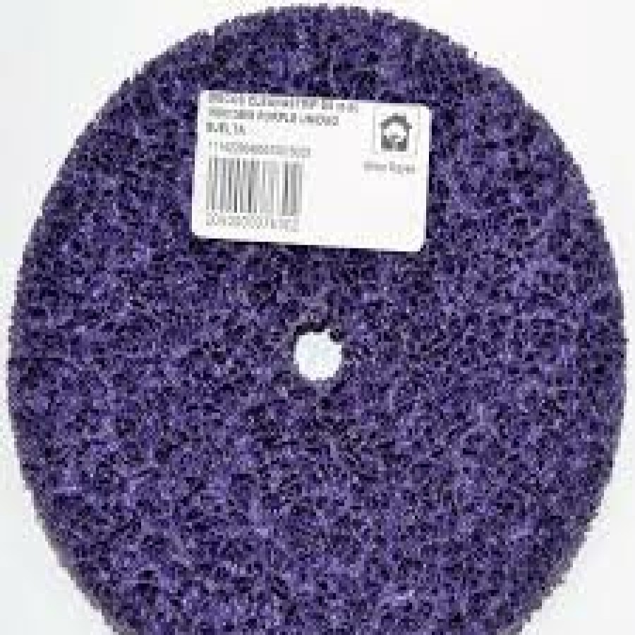 Cutting & Abrasives GRP | Grp Clean & Strip Abrasive Disc Purple Scotch Brite 4In 100Mm