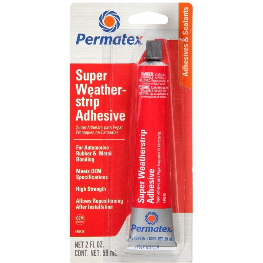 Adhesives & Sealants Permatex Tube Adhesives | Permatex Super Weather Strip Adhesive Tube 59Ml