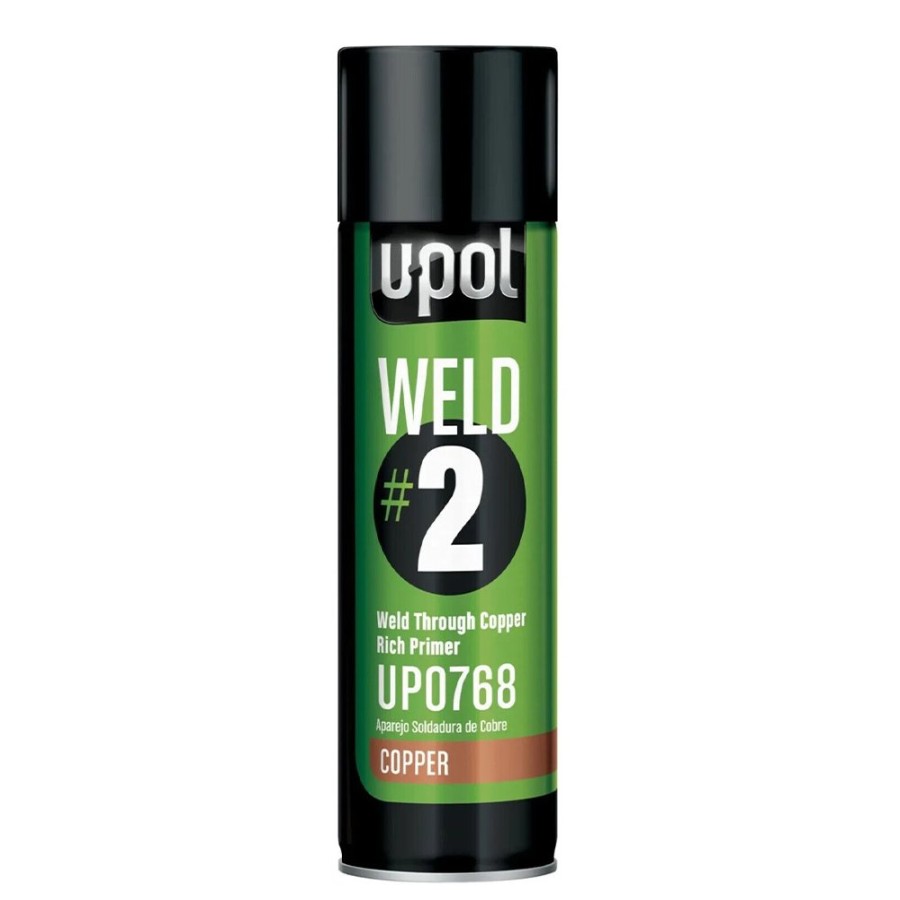 Paint U-POL Primers | U-Pol Weld #2 Anti Corrosive Weld Through Copper Rich Primer 450Ml Aerosol