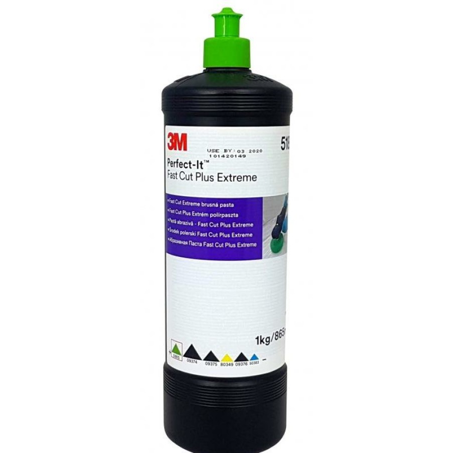 Car Care 3M Cutting Compounds | 3M 51815 Perfect It Fast Cut Plus Extreme Aggressive Abrasive Paste Compound 1Kg