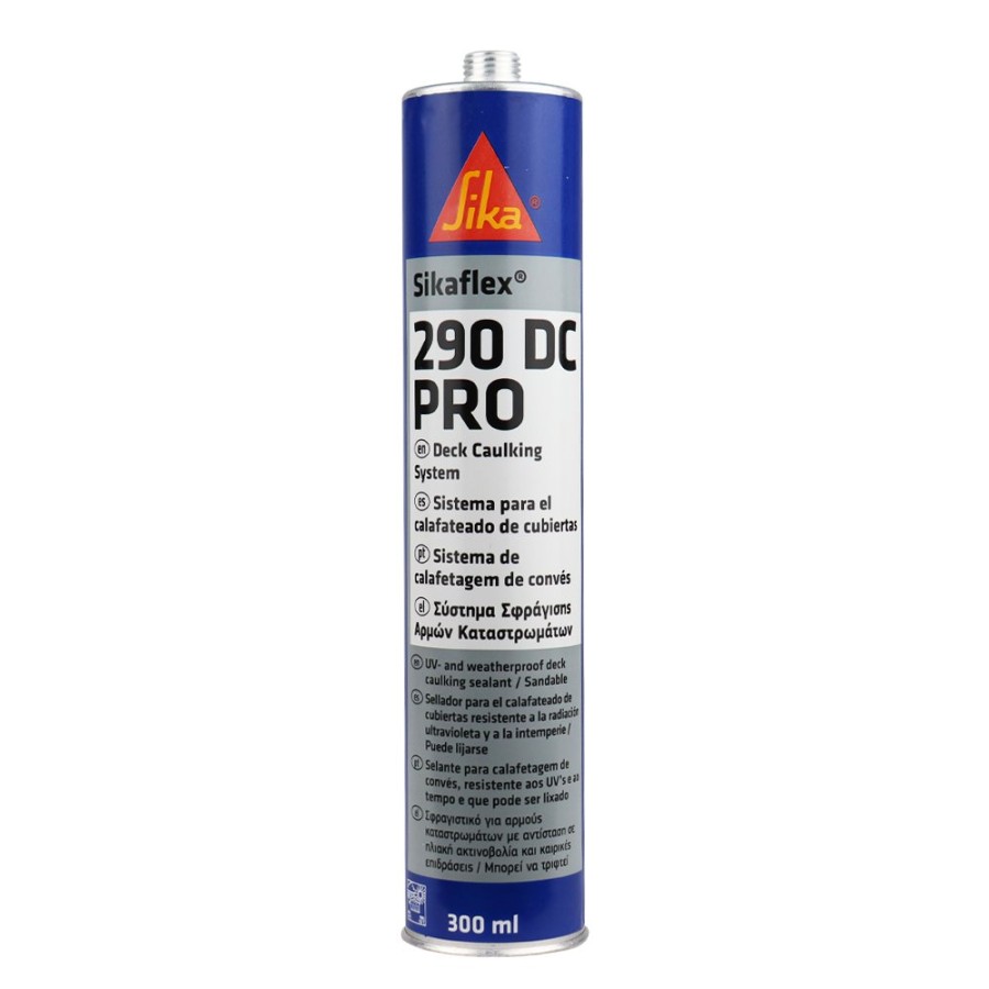 Adhesives & Sealants Sika Sealants | Sika Sikaflex 290 Dc Pro Marine Deck Sealant 300Ml Black