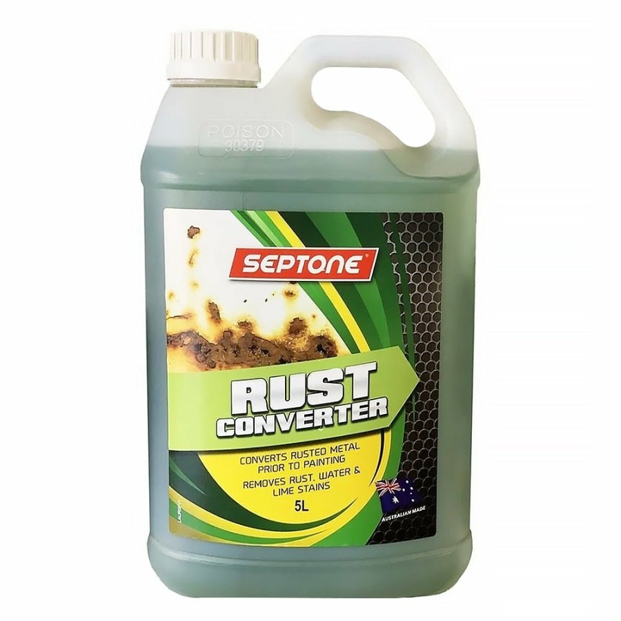 Prep & Repair Septone Rust Treatment | Septone Industrial Rust Converter 4L Pre Paint Rust Treatment