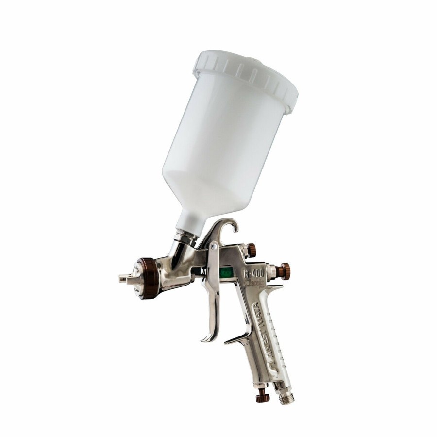 Spray Guns Anest Iwata Gravity-Fed | Anest Iwata W400Ba Bell Aria Spray Gun 1.4 Ba2 & 600Ml Pot