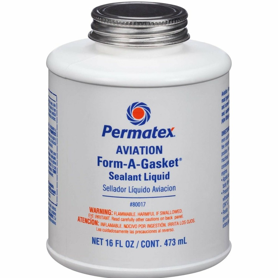 Adhesives & Sealants Permatex | Permatex Aviation Form A Gasket #3 Sealant 473Ml