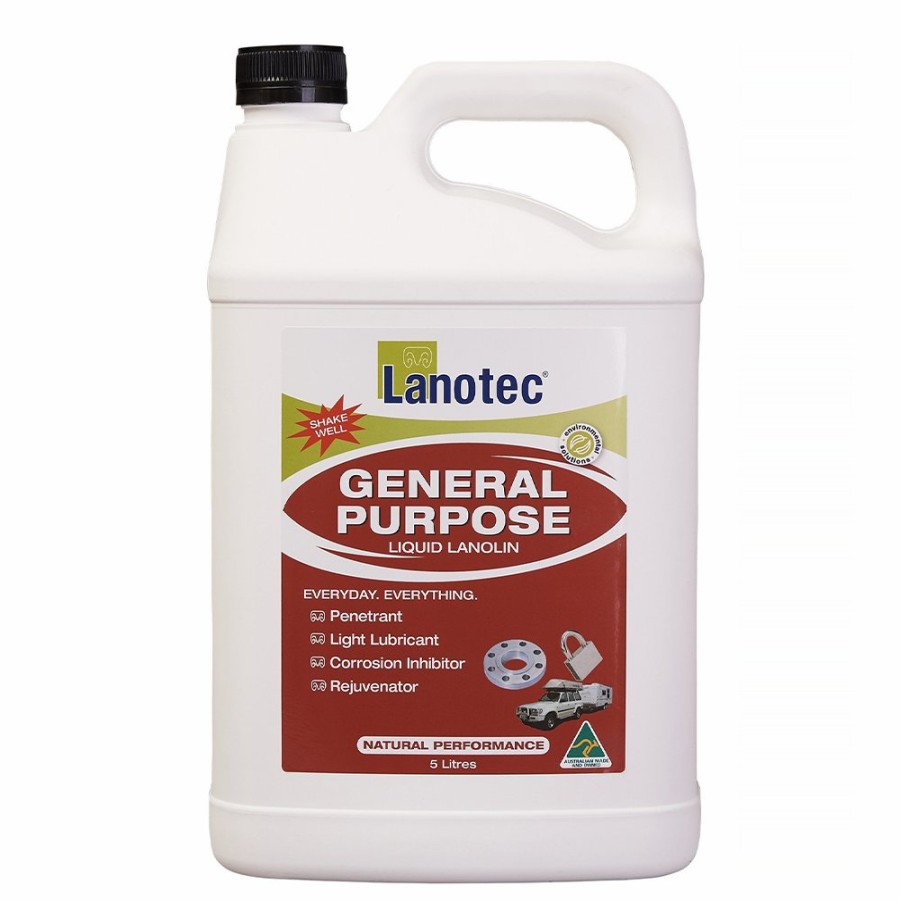 Paint Lanotec Lanolin | Lanotec General Purpose Liquid Lanolin 5L Lubricant And Corrosion Inhibitor