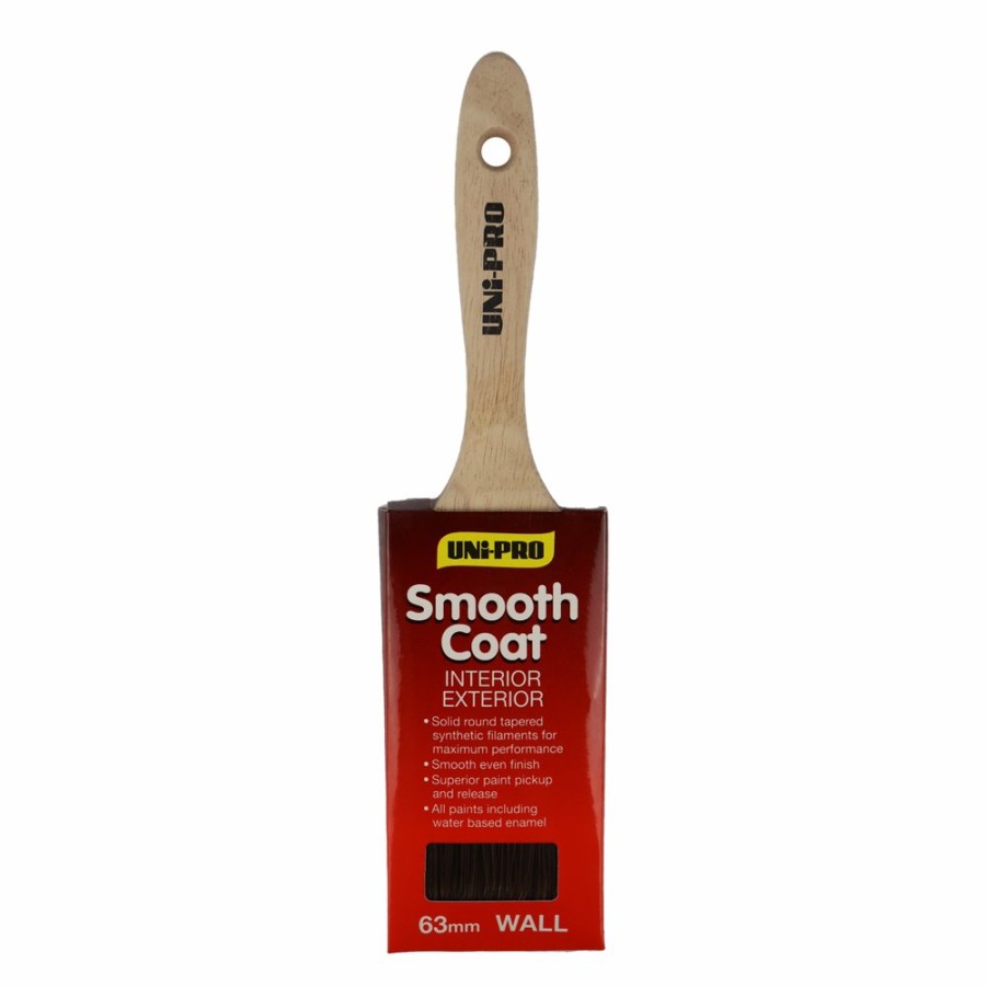 Painting Tools Uni-Pro | Uni-Pro Smooth Coat Brush 63Mm Interior Exterior Trade