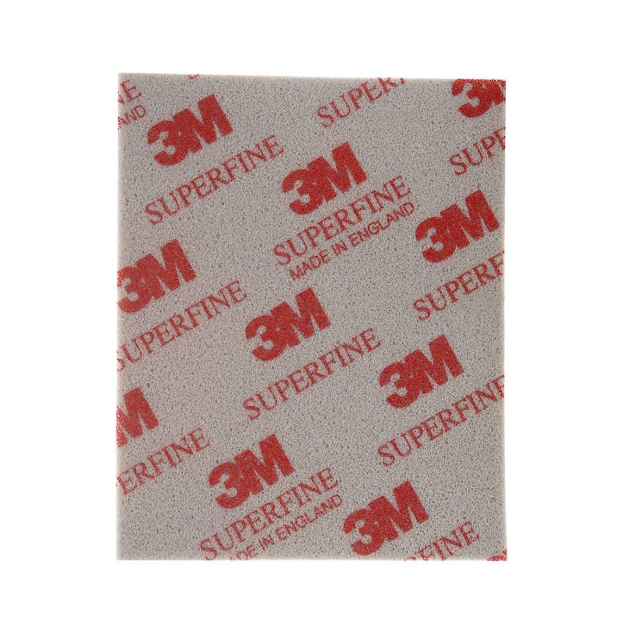 Cutting & Abrasives 3M Sponges | 3M Softback Wet Or Dry Sanding Sponge Superfine 115Mm X 140Mm 03810 X 20 Pack