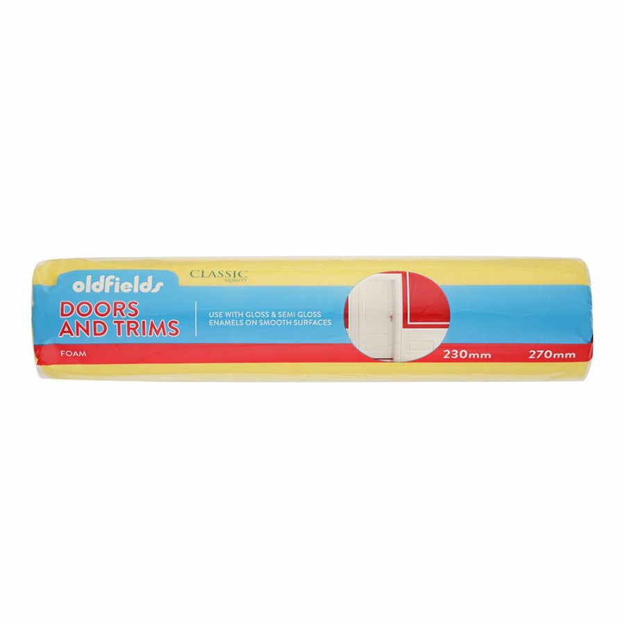 Painting Tools Oldfields Covers | Oldfields Classic Foam Roller Cover 270Mm Doors & Trims For Oil Waterbased Paint