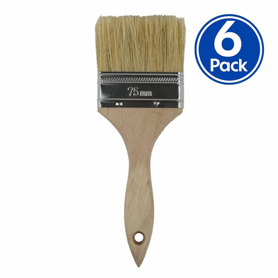 Painting Tools C u0026 A Brushware | C&A Industrial Paint Brush 75Mm X 6 Pack Trade