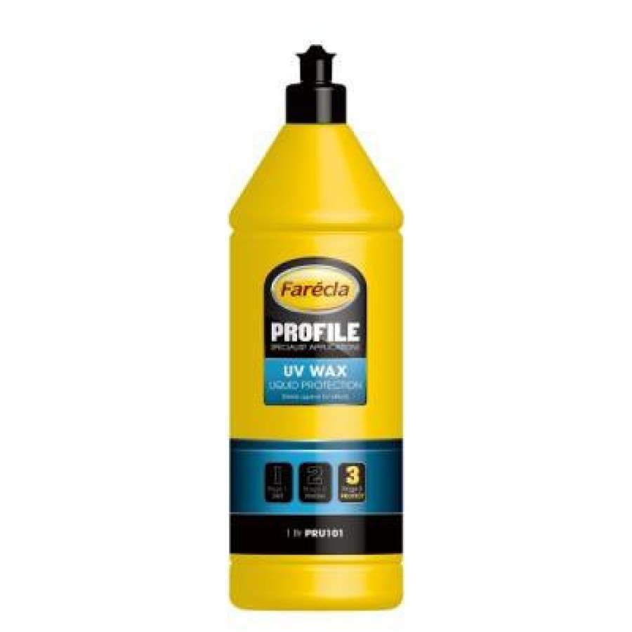 Boat Care Farecla Wax | Farecla Profile Uv Gloss Wax Liquid 1Lt Protects Against Oxidation Of Paint And Gel Coat