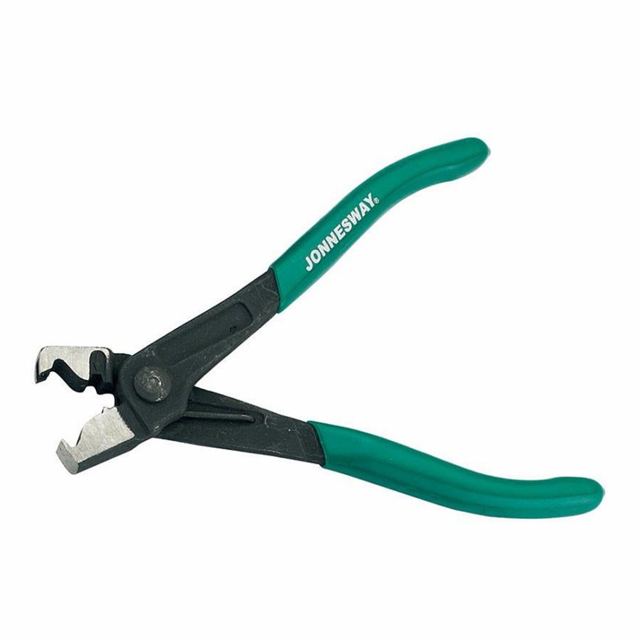 Cutting & Abrasives Jonnesway Tools | Jonnesway Clic Clic-R Collar Pliers For Hose Clips Ergonomic Handle Steel Plier Tools