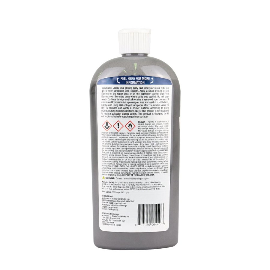 Prep & Repair Evercoat Pinhole Fillers | Evercoat 440 Express Micro Pinhole Eliminator 473Ml