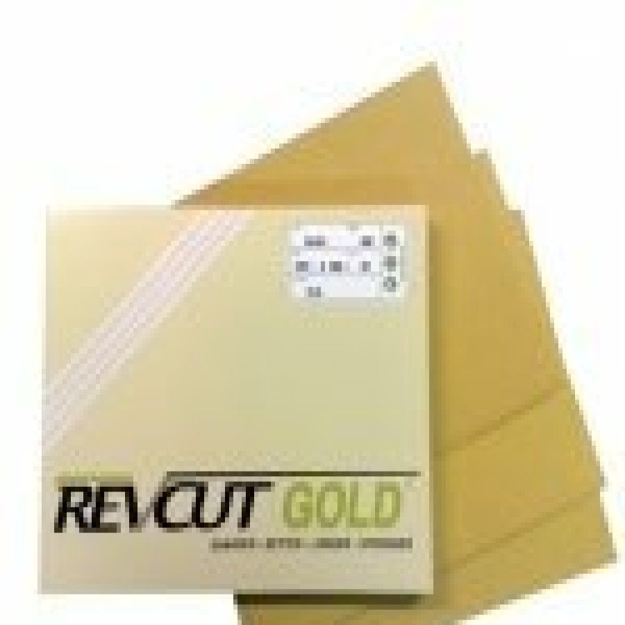 Cutting & Abrasives Revcut Sheets | Revcut Gold P150 Grit Free Cut Dry Sandpaper Sheets Pk50 228Mmx280Mm Auto Marine