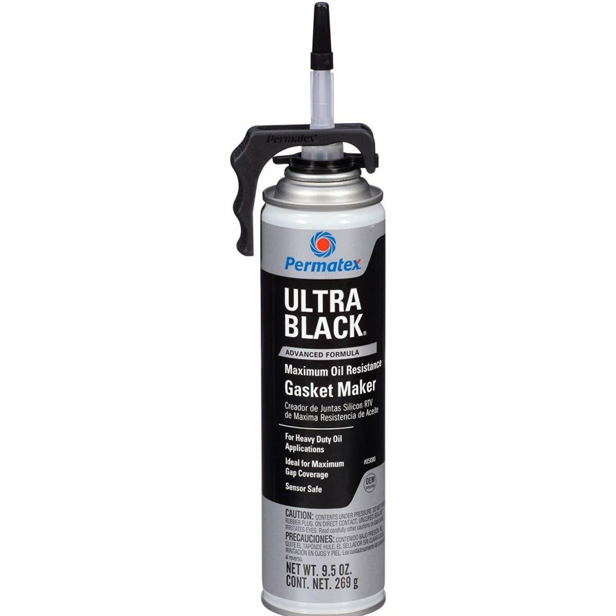 Adhesives & Sealants Permatex | Permatex Ultra Black Max Oil Resistant Gasker Maker Power Can 269G