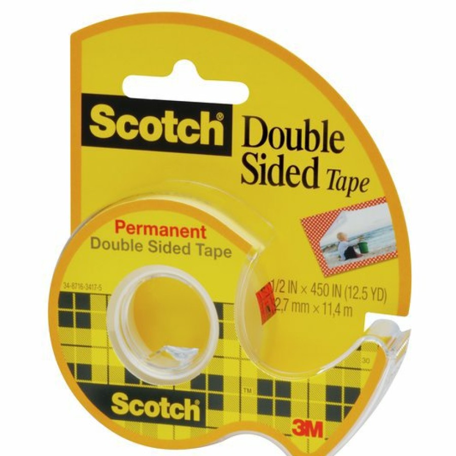 Prep & Repair 3M VHB & Double Sided Tape | 3M Scotch Double Sided Tape With Dispenser 12.7Mm X 11.4M (3 Rolls)