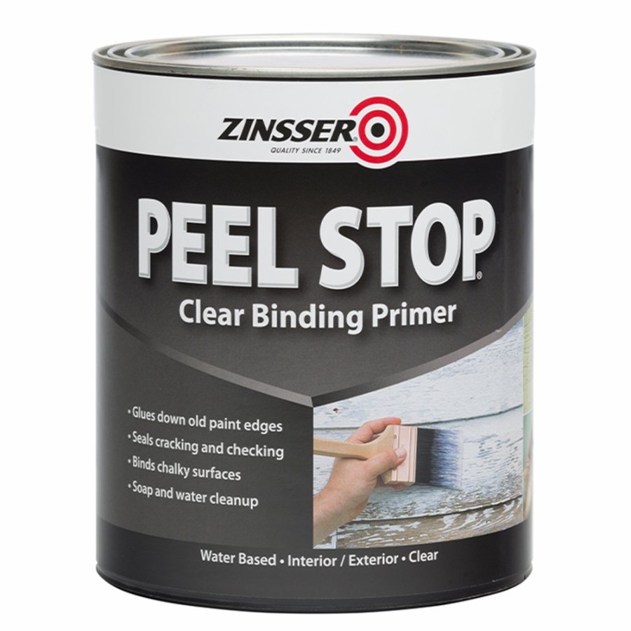 Paint Rust-Oleum Primers & Undercoats | Rustoleum Zinsser Peel Stop Clear Binding Primer 946Ml Water Based Sealer