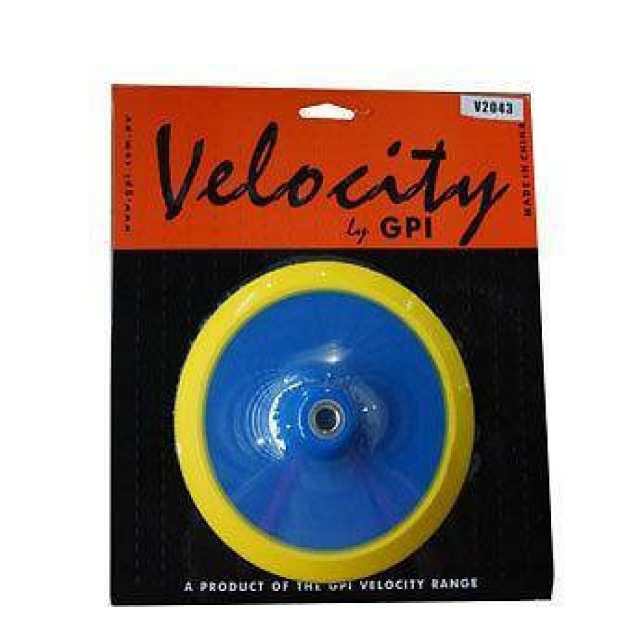 Cutting & Abrasives Velocity Hook & Loop Pads | Velocity Sand Polish Hook & Loop Back Up Pad 175Mm M14 Thread No Hole V2043