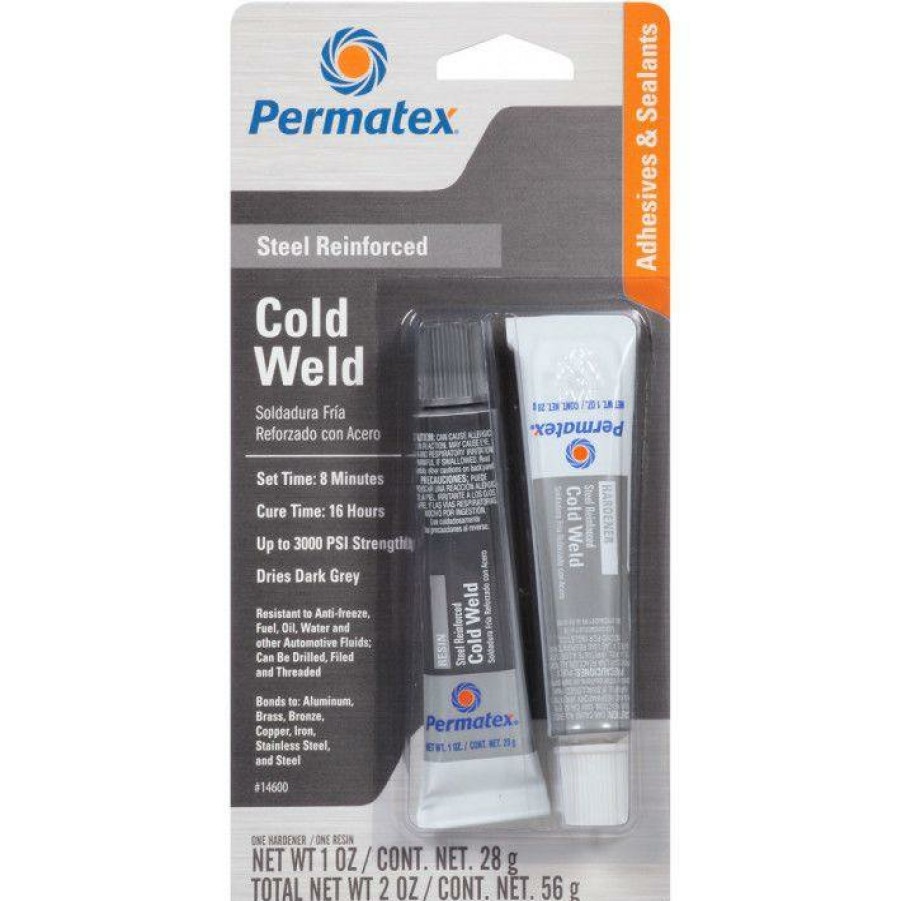 Adhesives & Sealants Permatex 2K Adhesives | Permatex Cold Weld Bonding Compound 2 X 28G 14600