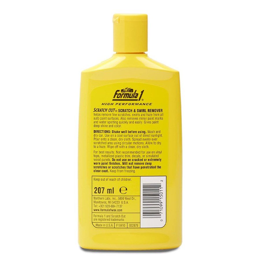 Car Care Formula 1 Cutting Compounds | Formula 1 Scratch Out Liquid Scratch Remover 207Ml Paint Correction