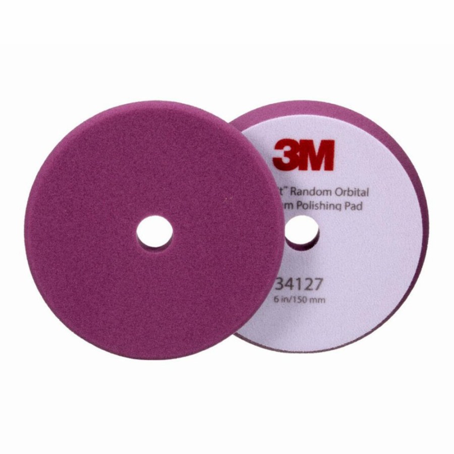 Car Care 3M Polishing Pads | 3M Perfect-It 34127 Foam Purple Polishing Pad 150Mm X 2 Pack