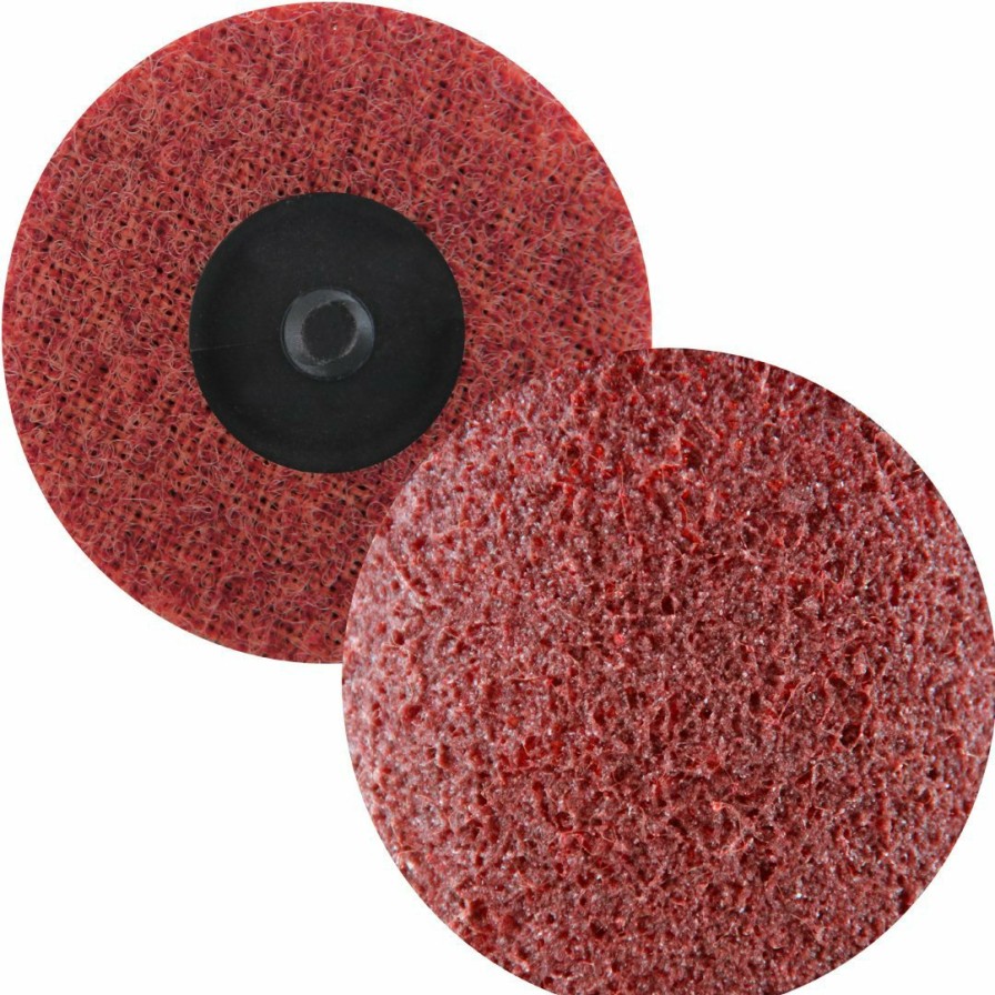 Cutting & Abrasives Abrasiflex | Bibielle Q/C Surface Conditioning Disc 50Mm Medium Red/Maroon Roloc 2Inch Bx50 51Mm