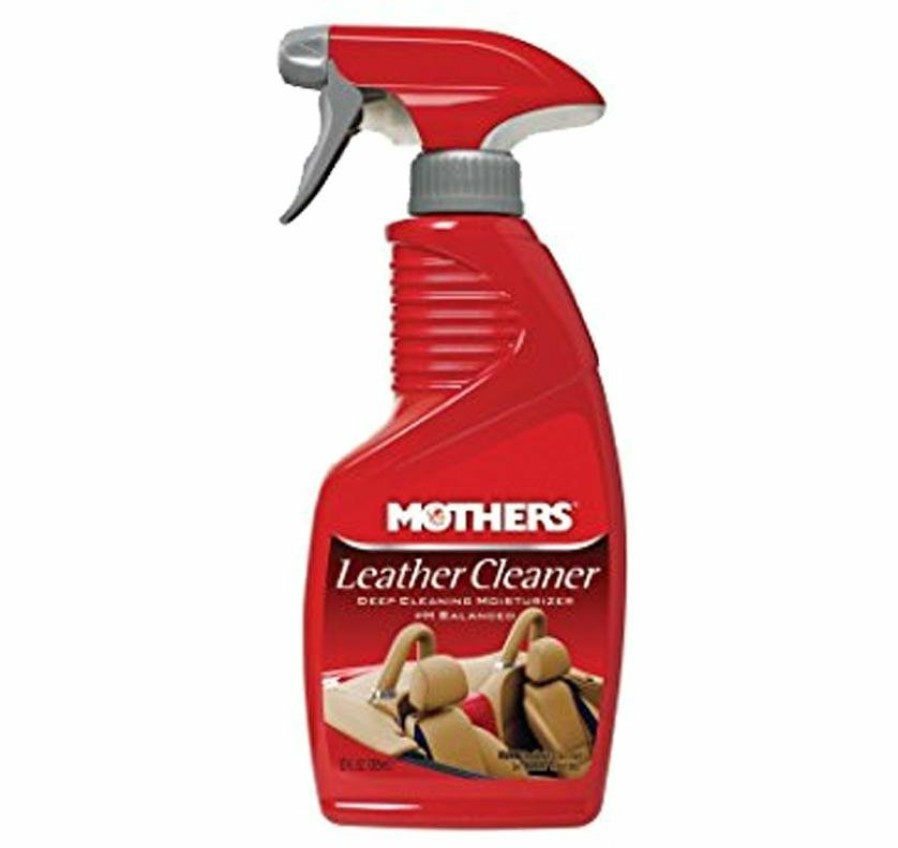 Car Care Mothers Leather & Vinyl | Mothers Leather Cleaner Deep Cleansing Moisturiser 355Ml 06412 Auto Car