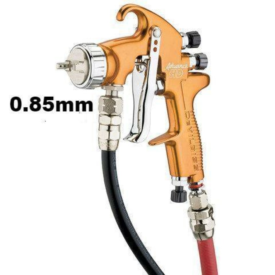 Spray Guns DeVilbiss Pressure Pot | Devilbiss Advanced Hd Trans-Tech Marine Pressure Spray Gun 0.85Mm