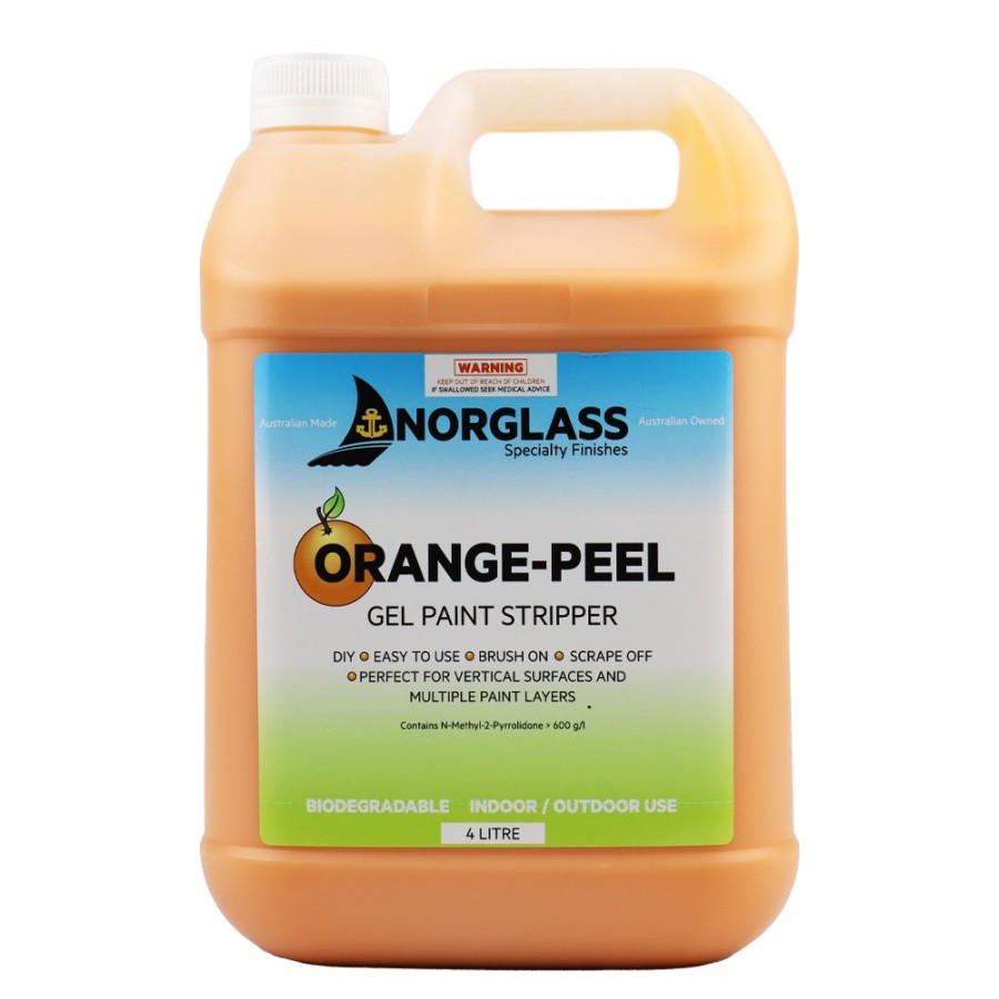 Prep & Repair Norglass | Norglass Orange Peel Water-Based Gel Paint Stripper 4L Citristip