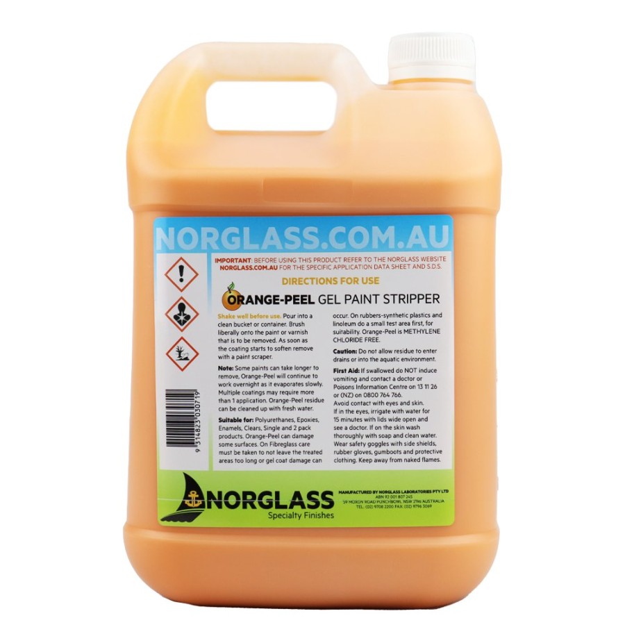 Prep & Repair Norglass | Norglass Orange Peel Water-Based Gel Paint Stripper 4L Citristip