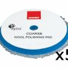 Car Care Rupes Cutting Pads | Rupes Bigfoot 145Mm Coarse Blue Wool Polishing Pad 9.Bw150H Box Of 5