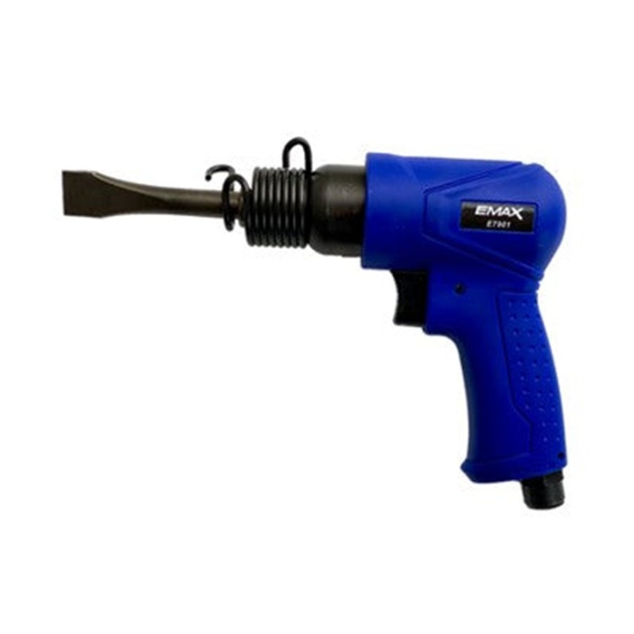 Cutting & Abrasives Emax Tools | Emax Air Hammer Chisel 150Mm Spring Loaded 90 Psi 4500 P/M Impact Force