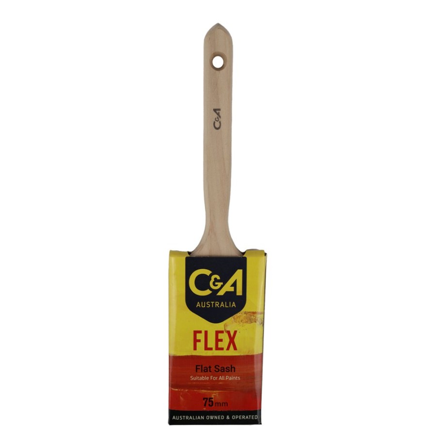 Painting Tools C u0026 A Brushware | C&A Brushware Flex Flat Sash Brush 75Mm Interior Exterior Trade