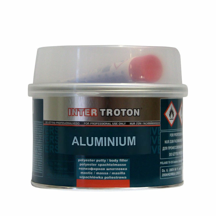 Prep & Repair Troton Lightweight Fillers | Troton Aluminium 2K Polyester Body Filler Putty 400G High Conductive Bog