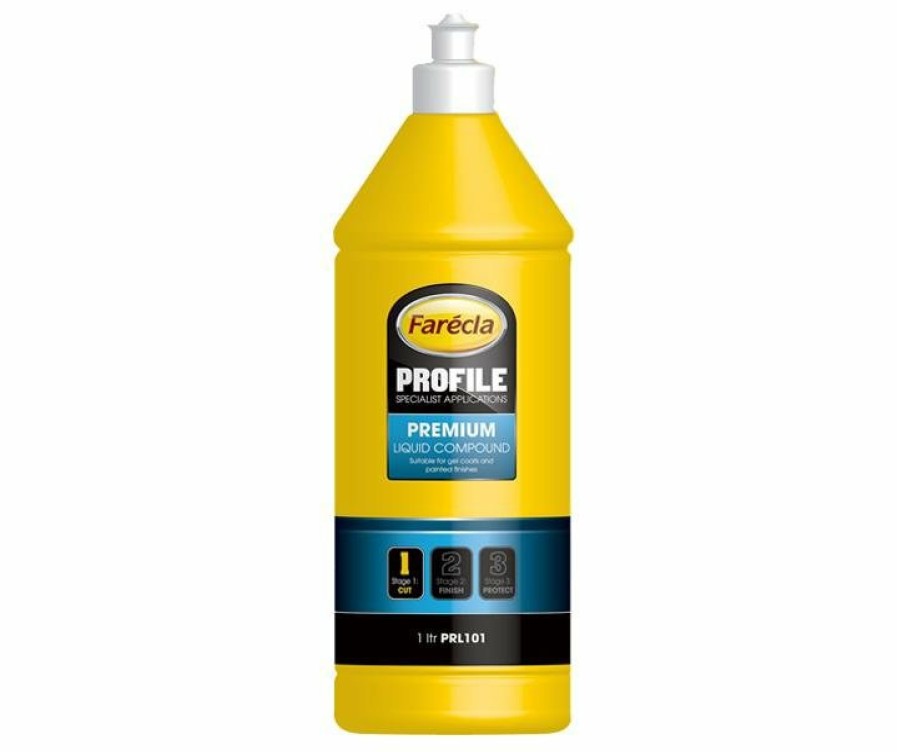 Car Care Farecla Cutting Compounds | Farecla Profile Premium Liquid Coarse Compound 1L Prl101 Fibreglass Moulds