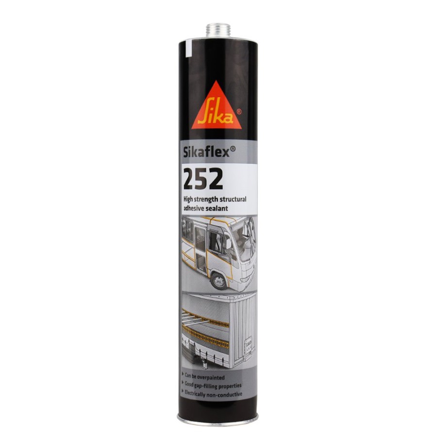 Adhesives & Sealants Sika Adhesive/Sealants | Sika Sikaflex 252 Assembly Adhesive 300Ml White