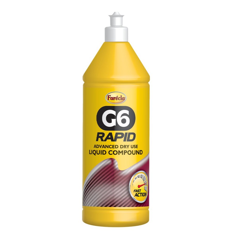 Car Care Farecla Cutting Compounds | Farecla G6 Rapid Advanced Dry Use Liquid Compound 1L