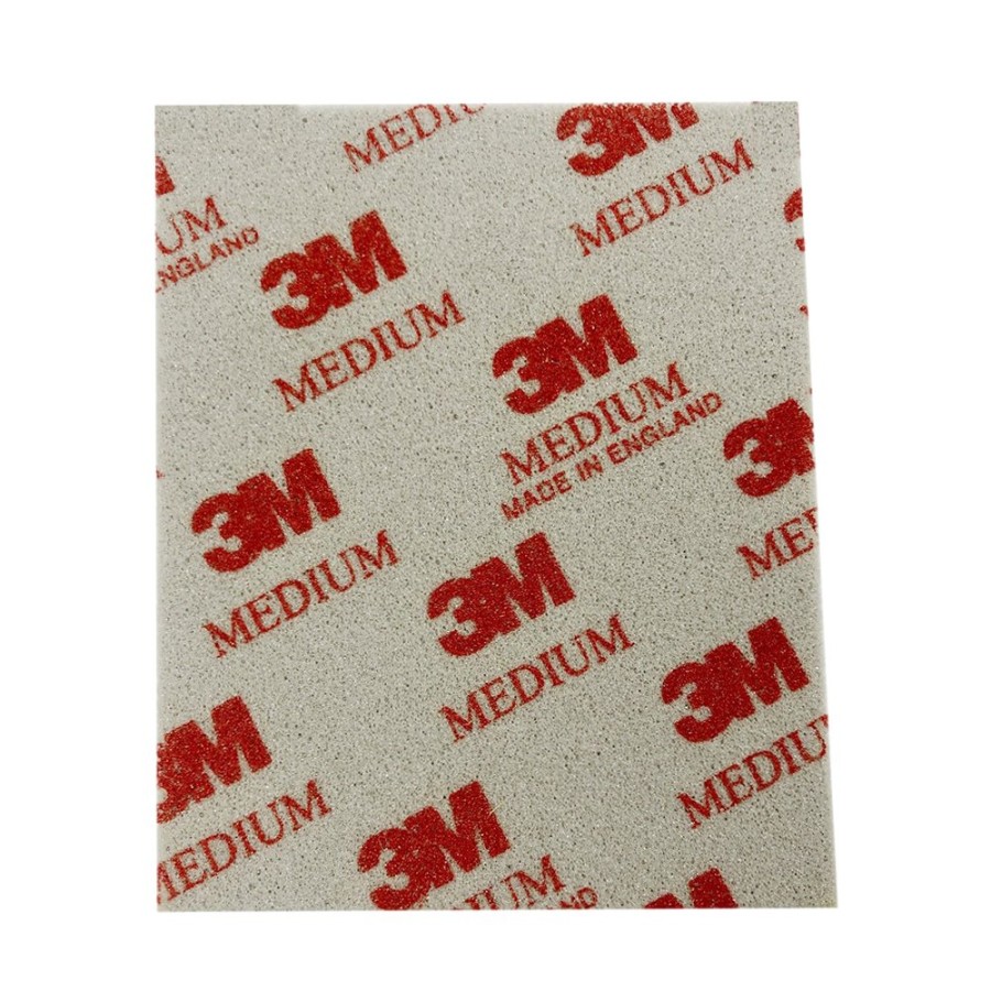 Cutting & Abrasives 3M Sponges | 3M Softback Wet Or Dry Sanding Sponge Medium 115Mm X 140Mm 03808 X 20 Pack