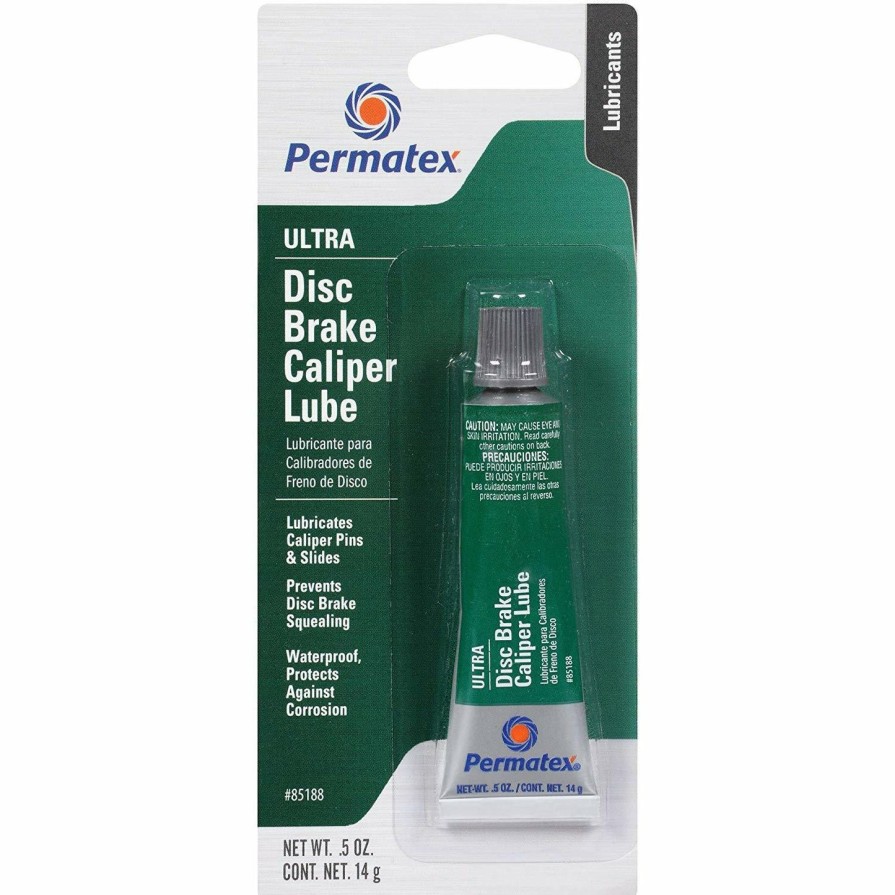 Adhesives & Sealants Permatex Lubricants | Permatex Synthetic Ultra Disc Brake Caliper Parts Lubricant 14G