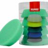 Car Care Rupes Cutting Pads | Rupes Bigfoot Nano Ibrid Green Medium Polishing Pad 50/70Mm Foam Hook On 9.Bf70J 4 Pack