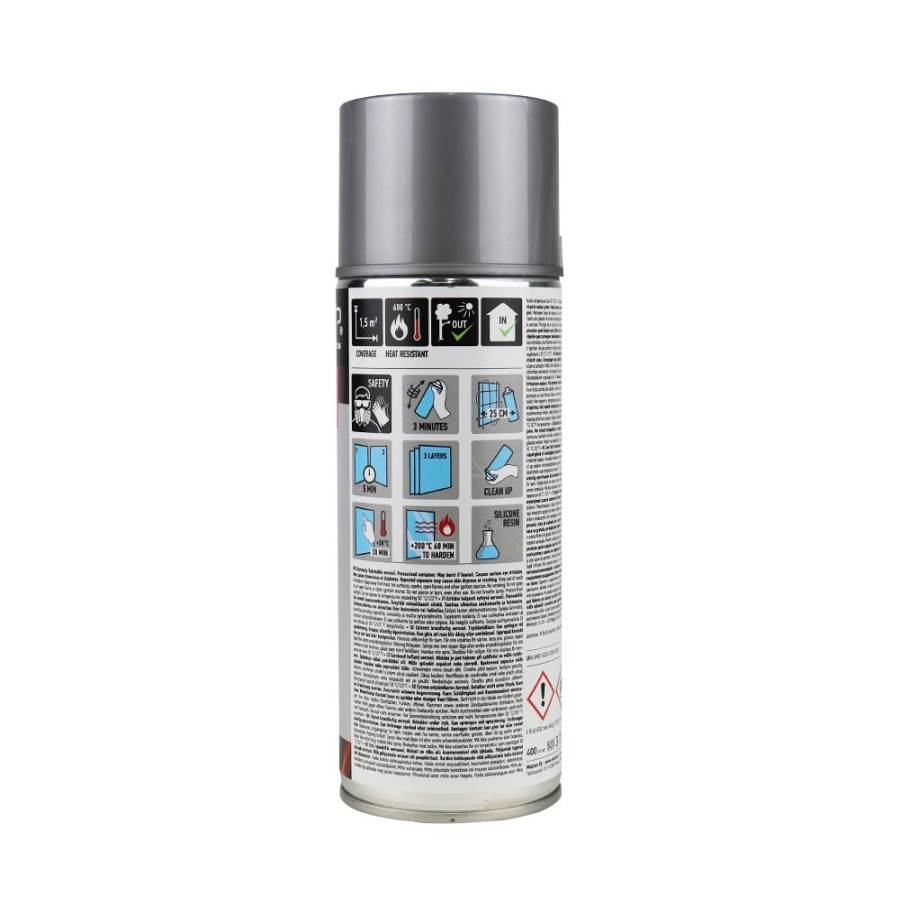 Paint Car-Rep High Temp & Brakes | Car-Rep Automotive Heat Resistant Paint 400Ml Silver X 3 Pack